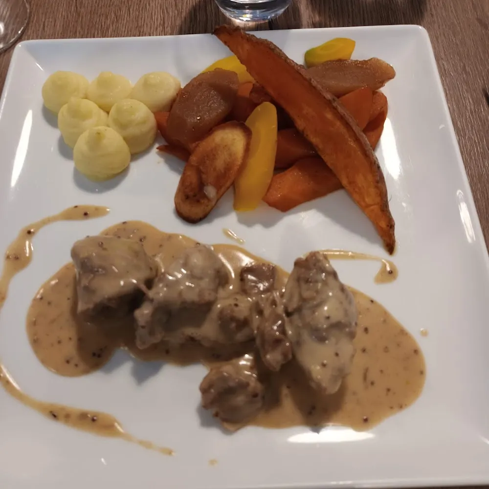 Joue de Porc Sauce Moutarde