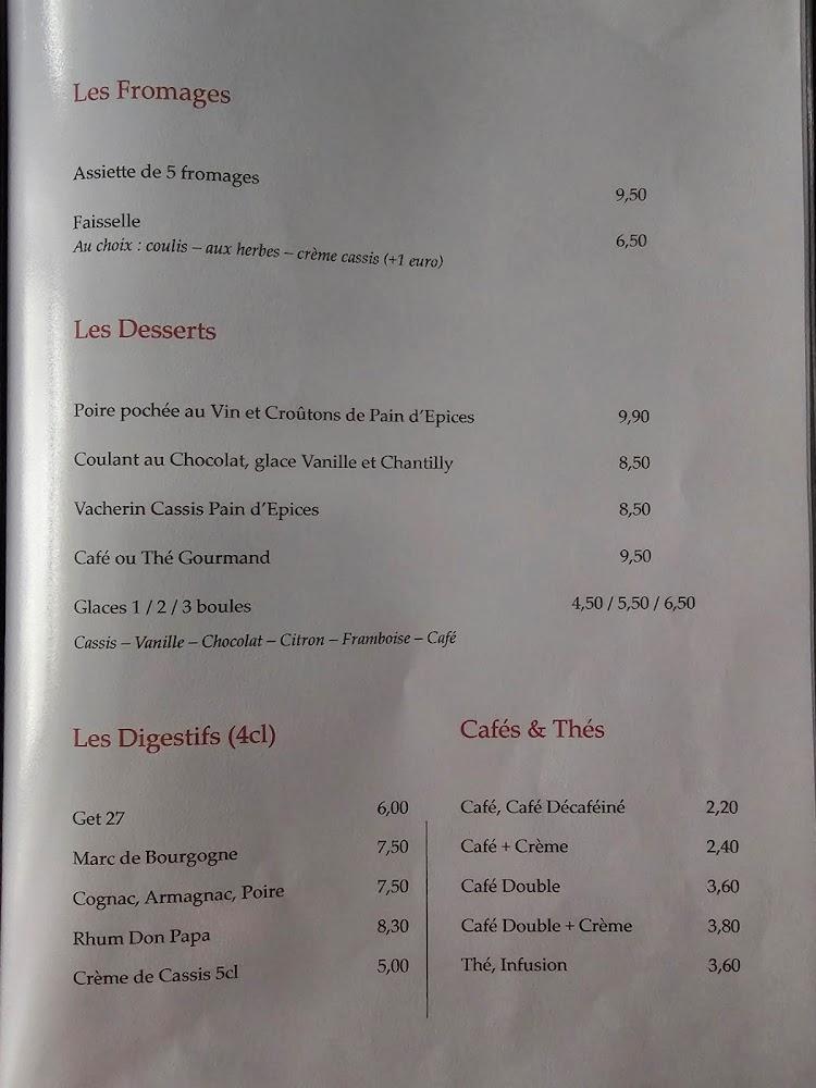 LE GRENIER A SEL - Menu Image 2