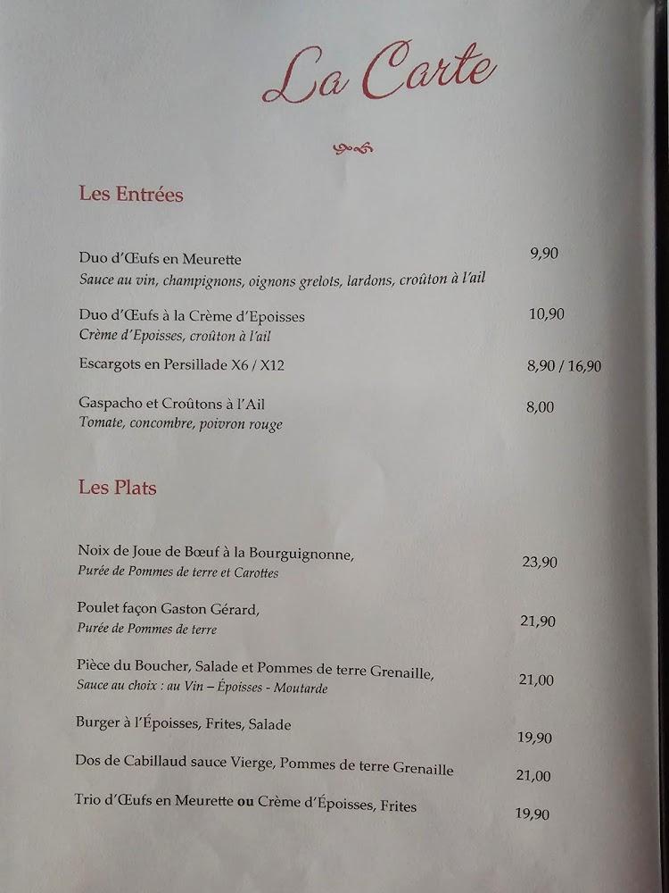 LE GRENIER A SEL - Menu Image 3