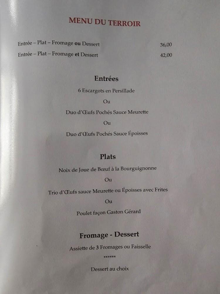 LE GRENIER A SEL - Menu Image 4